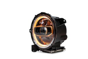 Jeep Wrangler JL Headlights - DV8 Offroad - LED Projector - Chrome - `18-`27
